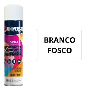 SPRAY USO G 400ML BRANCO FOSCO UNIVERSO