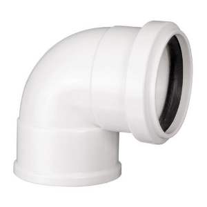 COTOVELO ESGOTO  40 X 90 C/ANEL KRONA