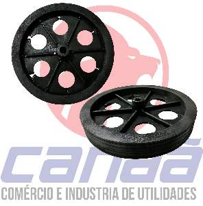 RODA CARRINHO DE FEIRA PVC