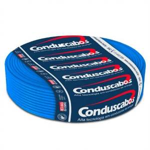 CABO FLEX NBR  6,00MM 100M AZ CONDUS