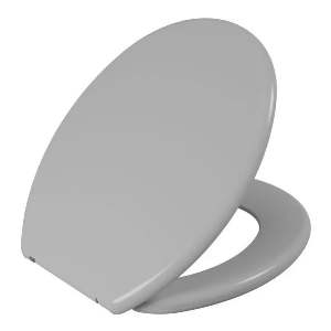 ASSENTO OVAL UNIV ASTRA SOFT CINZA