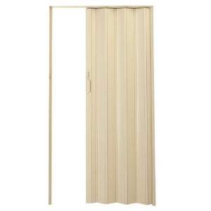 PORTA SANFONADA PLASFLEX 72CM BEGE