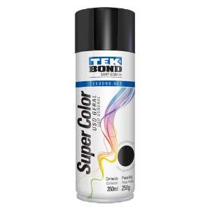 SPRAY USO G 350ML PRETO BRILH TEK BOND