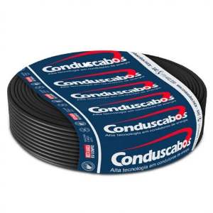 CABO FLEX NBR  6,00MM 100M PT CONDUS