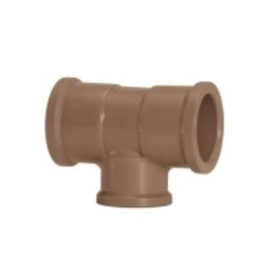 TEE LLL MARROM 50MM X 40MM KRONA *