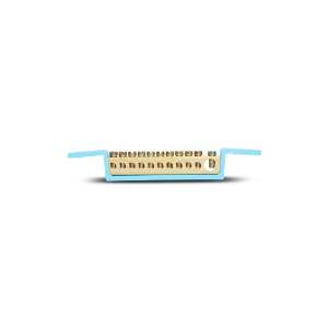 BARRAM DIN NEUTRO 11 T C/SUP 89,0MM STEC