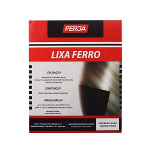 LIXA FERRO  50 C/25 FERJA*