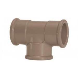 TEE LLL MARROM 32MM AMANCO