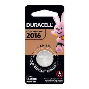 PILHA LITIO MOEDA CR2016 DURACELL