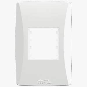 PLACA PETRA BR 4X2 2 MOD HORIZ 82002