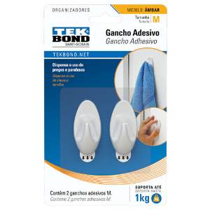 GANCHO AMBAR BRANCO M C/2 TEK BOND *