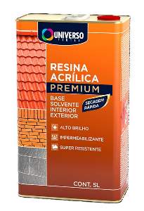 RESINA B.SOLV  5L INCOLOR UNIVERSO*