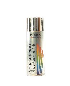 SPRAY METALICA 400ML CROMADO CIBRA