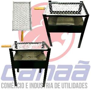 CHURRASQUEIRA PEQUENA 540X270MM CANAA