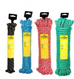 CORDA MEADA PET COLOR 4MM X 10M