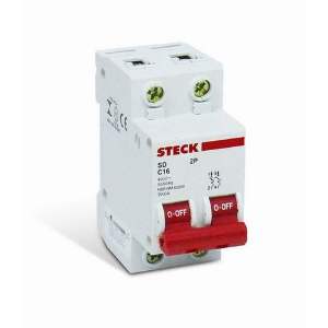 DISJ DIN BIP  20A C STECK