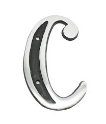 LETRA RES COLONIAL DOURADA ( C )