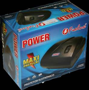 PROTETOR ELETRONICO  500 VA 115V PRETO *