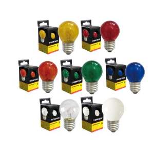 LAMP BOLINHA INC  7W 127V E27 SORT THOMP
