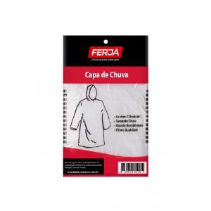 CAPA CHUVA DESCARTAVEL FERJA