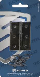 DOBRADICA SCHILD 1301 3    FZ PRETO C/3*
