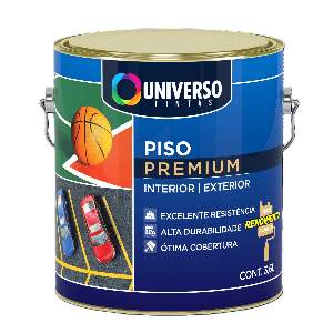 TINTA PISO UNIVERSO 3,6L VERMELHO*