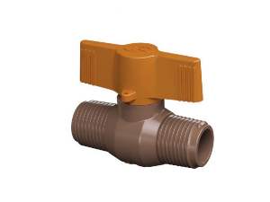 REGISTRO ESFERA PVC RR 1/2 EXT KRONA