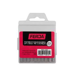 PONTEIRA PH 1/4 X  25MM PH1 FERJA