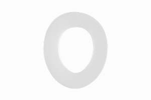 ASSENTO OVAL UNIV ASTRA INFANTIL BRANCO*