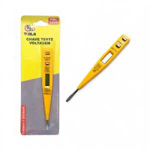 TESTE CHAVE FENDA DIGITAL 12V-220V IMPOR