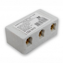 CONECTOR PORCELANA 10MM 3P MELFI