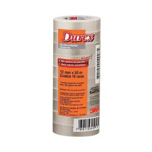 FITA DUREX TRANSP 12X30 3M*
