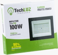 REFLETOR LED 100W TECHLUZ