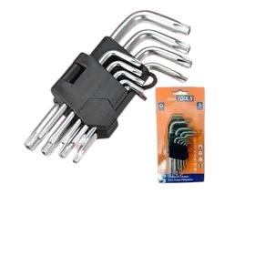 JG CHAVE TORX T10 A T50 C/9 IMPOR