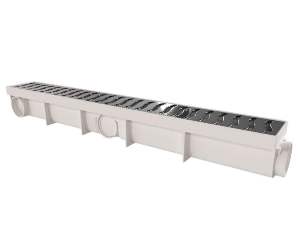 RALO LINEAR PVC 6X0,50CM INOX ESTRELA