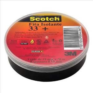 FITA ISOLANTE 19MM X 20M PT SCOTCH 33