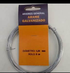ARAME GALV 18 X 5M ALOZ