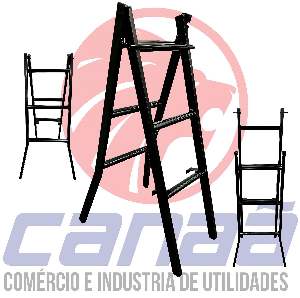ESCADA ACO MULTIFUNCIONAL DOBRAVEL CANAA
