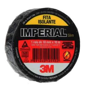 FITA ISOLANTE 18MMX10M PT IMPERIAL