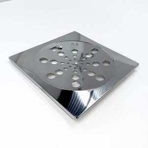 GRELHA INOX QUAD 15CM C/FECHO SS METAIS