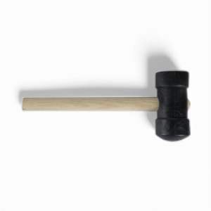 MARTELO BORRACHA PRETO 60CM