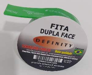 FITA DUPLA FACE ACR 19MM X 1M DEFINITY