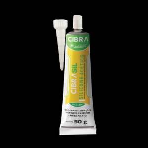 COLA SILICONE ACETICO  50G INCOLOR CIBRA