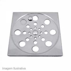 GRELHA INOX QUAD 10CM C/FECHO TECNOTRAVA