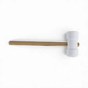 MARTELO BORRACHA BRANCO 50CM