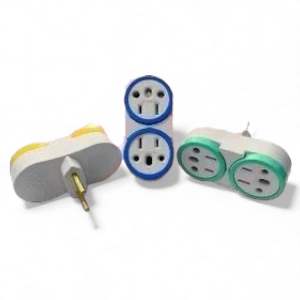 PINO ADAP T8 2P+T DUPLO 10/20A