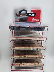 EXPOSITOR DE LIXAS P/BALCAO CORTAG