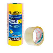 FITA EMB 24MM X 50M TRANSP QUALITAPE