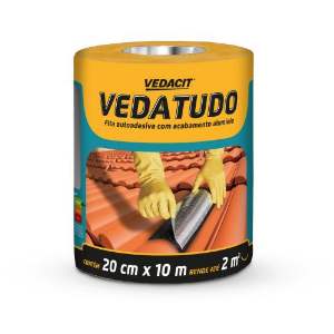 FITA AUTOADESIVA 0,20 X 10M ALUM VEDACIT