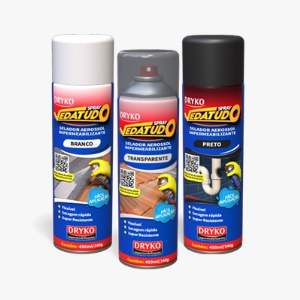 SPRAY IMPERMEAB 400ML PRETO VEDATUDO